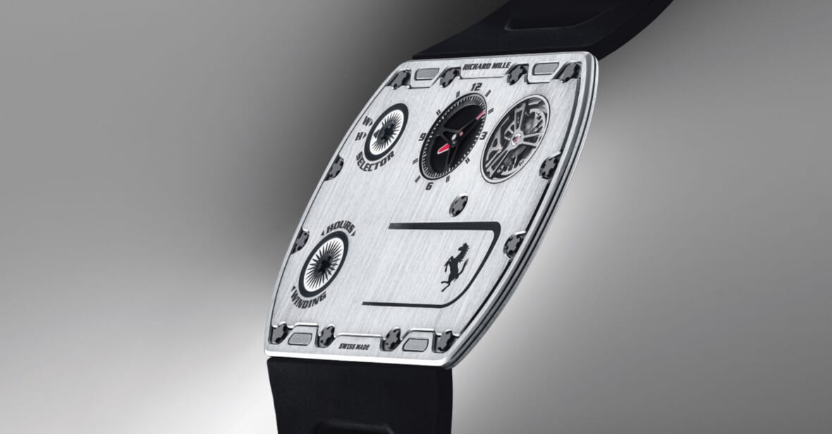 Realizzato per Richard Mille e Ferrari, l’RM UP-01 è l’orologio più sottile al mondo