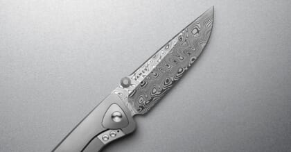 James Brand’s Flagship Pocket Knife Gets Damasteel Blade Upgrade