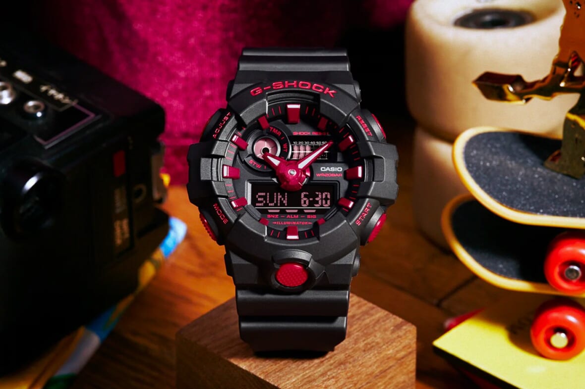 G SHOCK GA 700 Lifestyle Upgrade Your Wrist Game In 2023 With G-SHOCK's Ignite Red