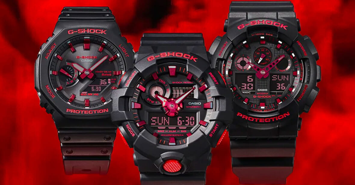 G SHOCK Ignite Red Series Feature Upgrade Your Wrist Game In 2023 With G-SHOCK's Ignite Red