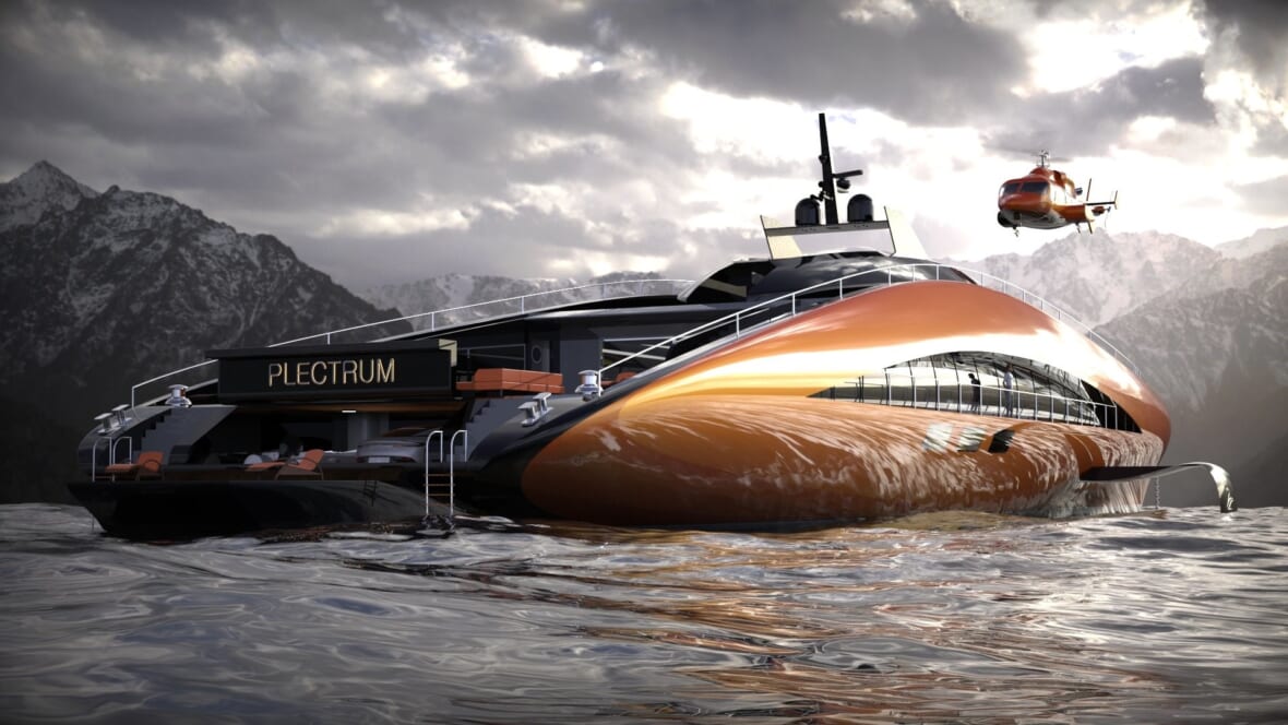 hydrofoil yacht racing