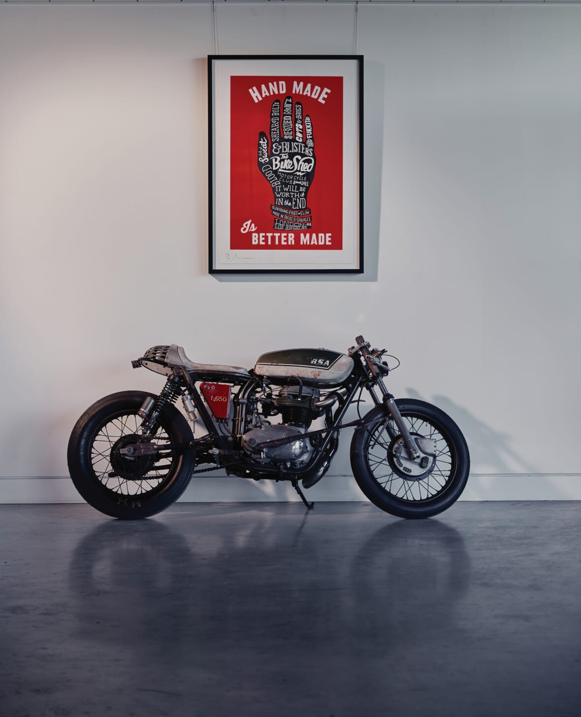 BikeShedLA Event Space and Art Gallery Atrium 03 Photo Credit JohnRyanHebert L.A.'s Bike Shed Moto. Co. Is The Ultimate Motorcycle Lifestyle