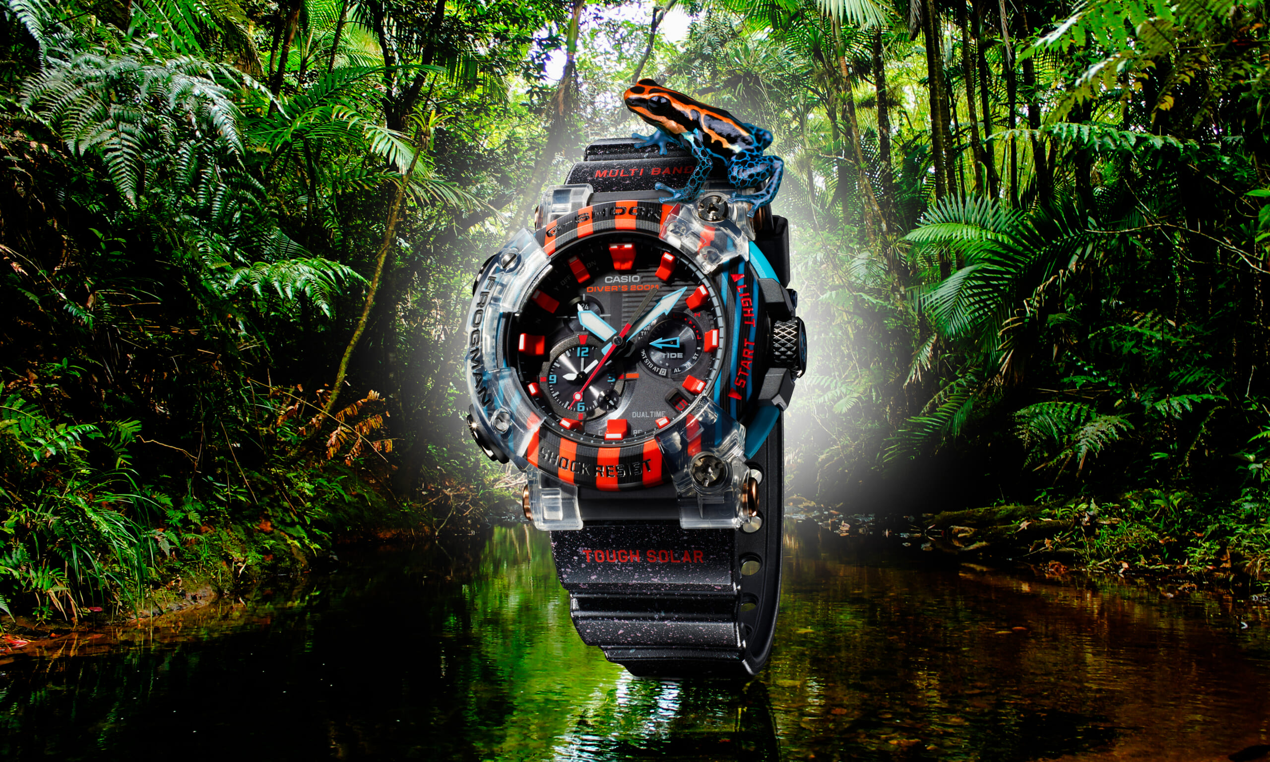 G-Shock Celebrates Frogman's 30th Anniversary With 'Poison Dart G-Shock Celebrates Frogman's 30th Anniversary With 'Poison Dart