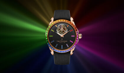 Carl F. Bucherer’s Rainbow Tourbillon Watch Is Studded With Colorful Gems