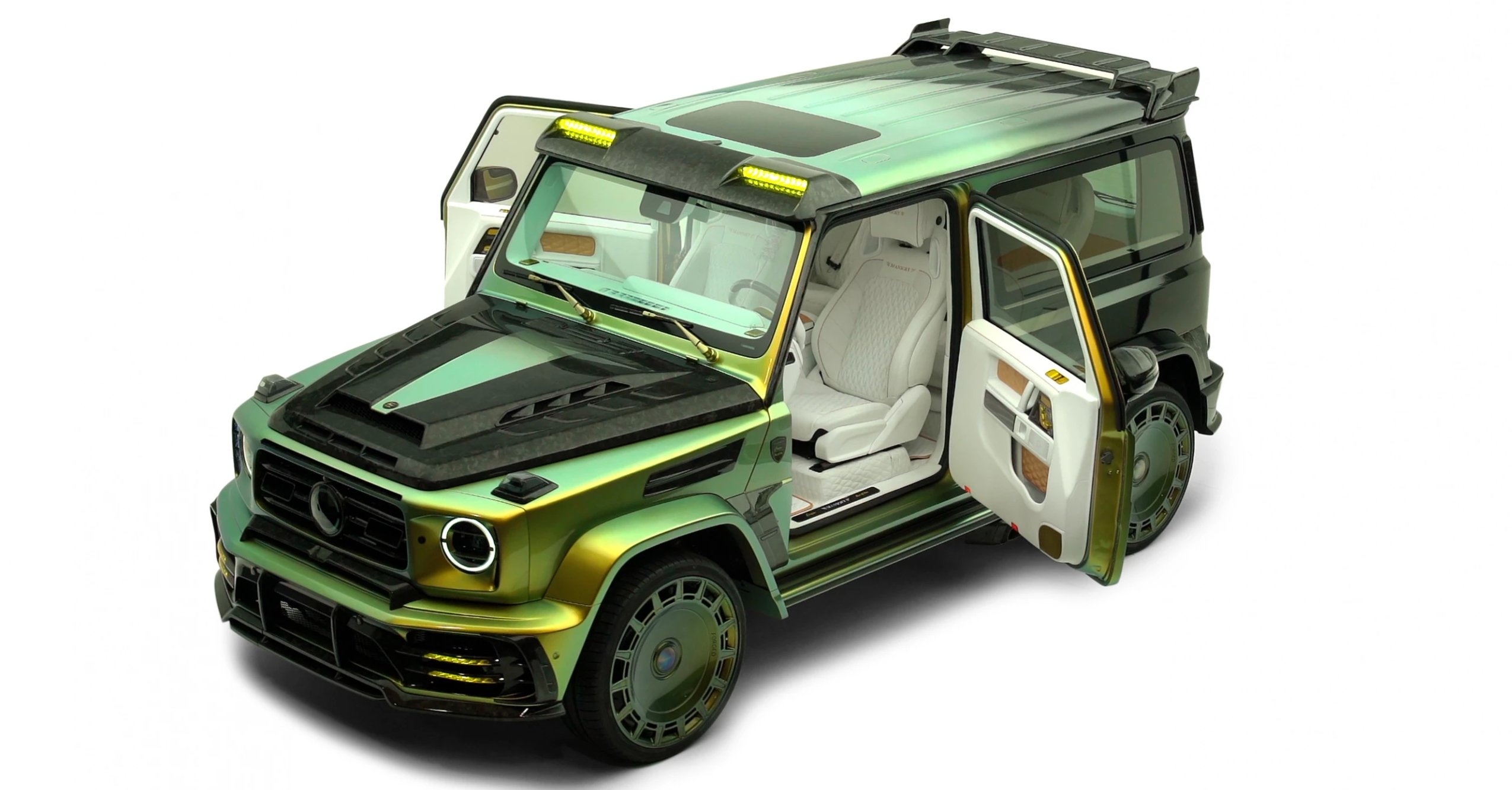 Mansory Transforms Mercedes G Wagon Into Mean Green Coupe With Suicide mansory-super-luxury-cars-sports-cars-luxury-dream-cars-mercedes