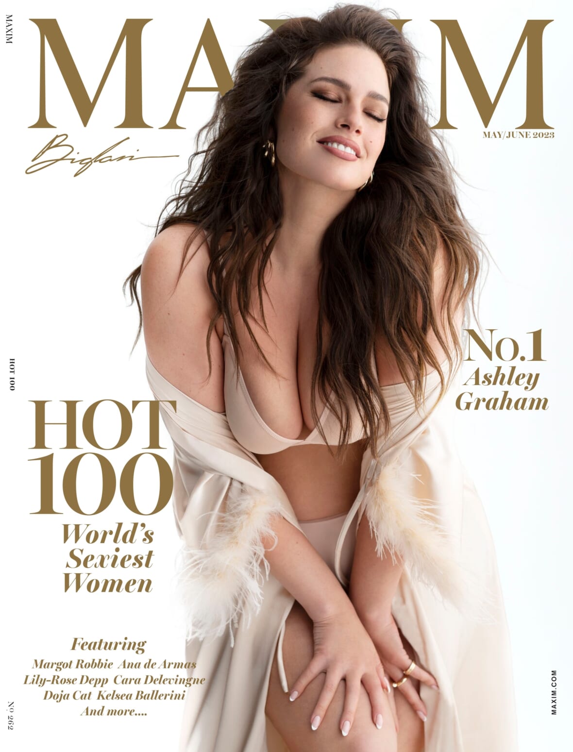 Worlds Sexiest Woman Ashley Graham Is Maxims 2023 Hot 100 Cover Star