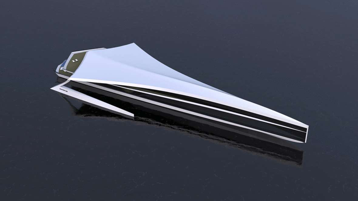 Aras Kazar Wakinyan 1 The 'Thunder Bird' Superyacht Concept Is A 427-Foot Stunner