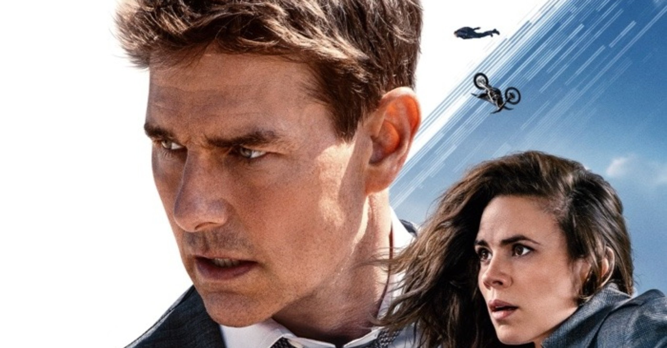 Mission Impossible – Dead Reckoning Part One Tom Cruise Rides Off A Cliff In New Trailer For