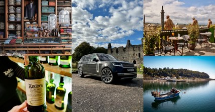 Touring Scotland’s Finest Whisky Distilleries In A Range Rover Autobiography