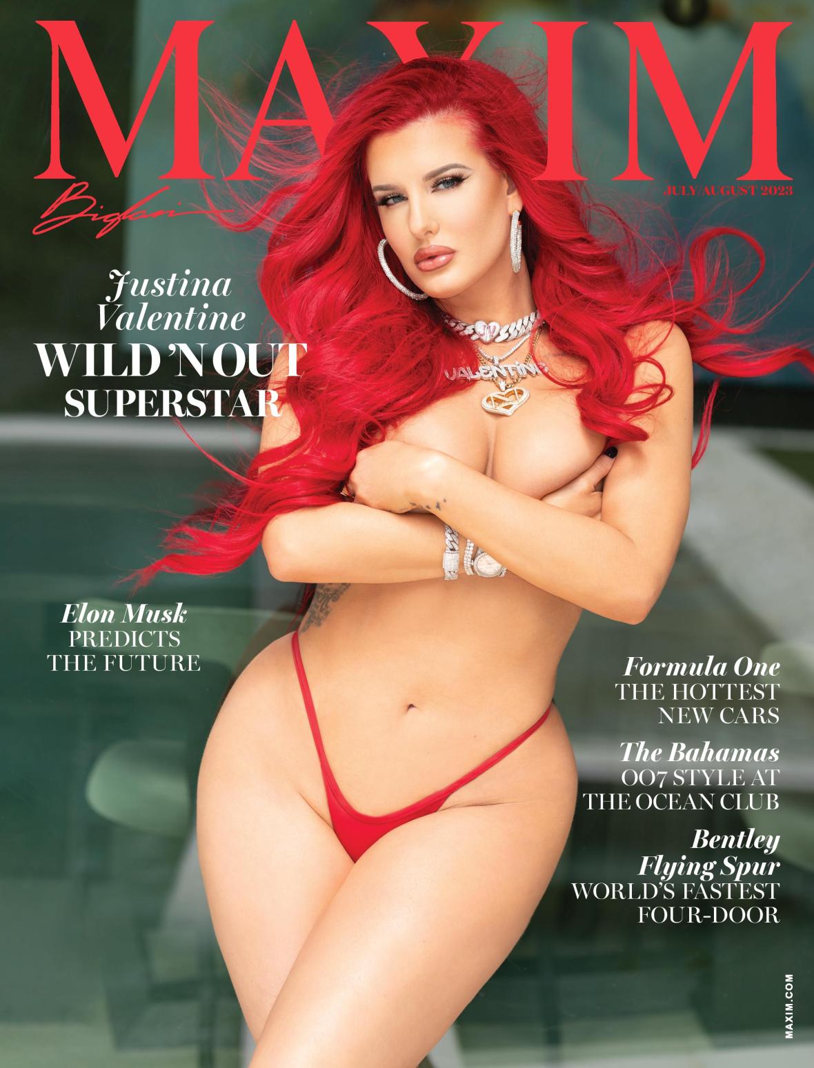 Justina Valentine Is Maxims Julyaugust Cover Star Maxim