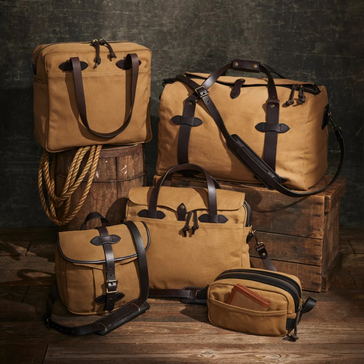 Filson Twill Bags This Filson Capsule Collection Is Inspired By 'Indiana Jones And