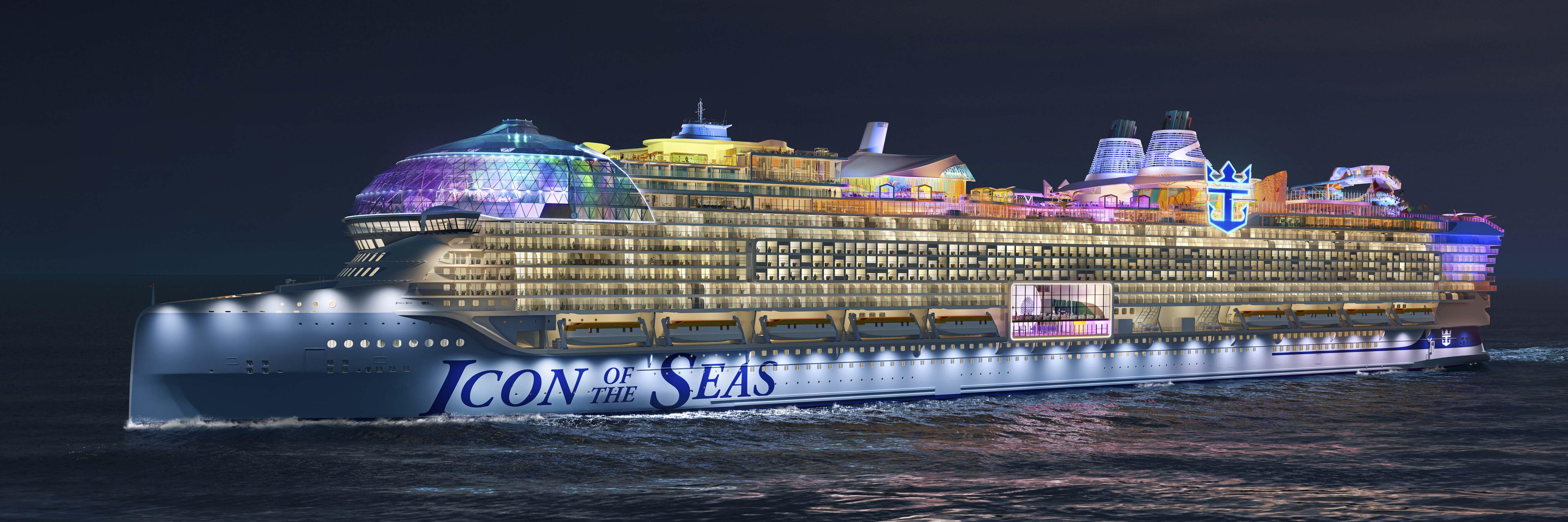 Royal Caribbean's Icon Of The Seas Is Officially The World's Biggest