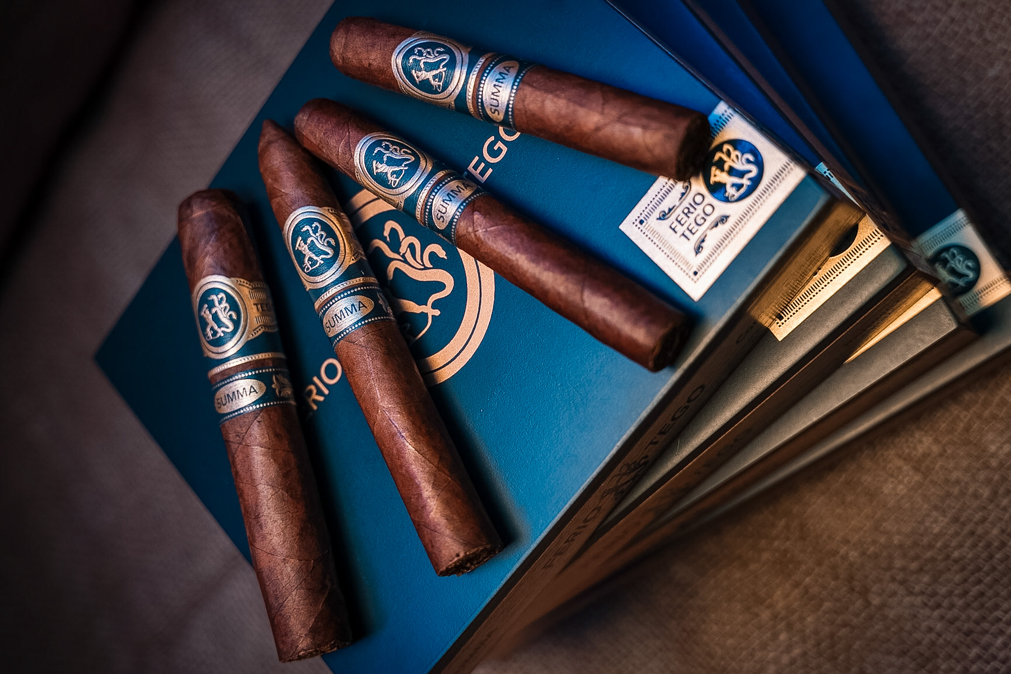 Ferio Tego Cigar Promo These Fine Cigars From A Nat Sherman Legend Deserve A