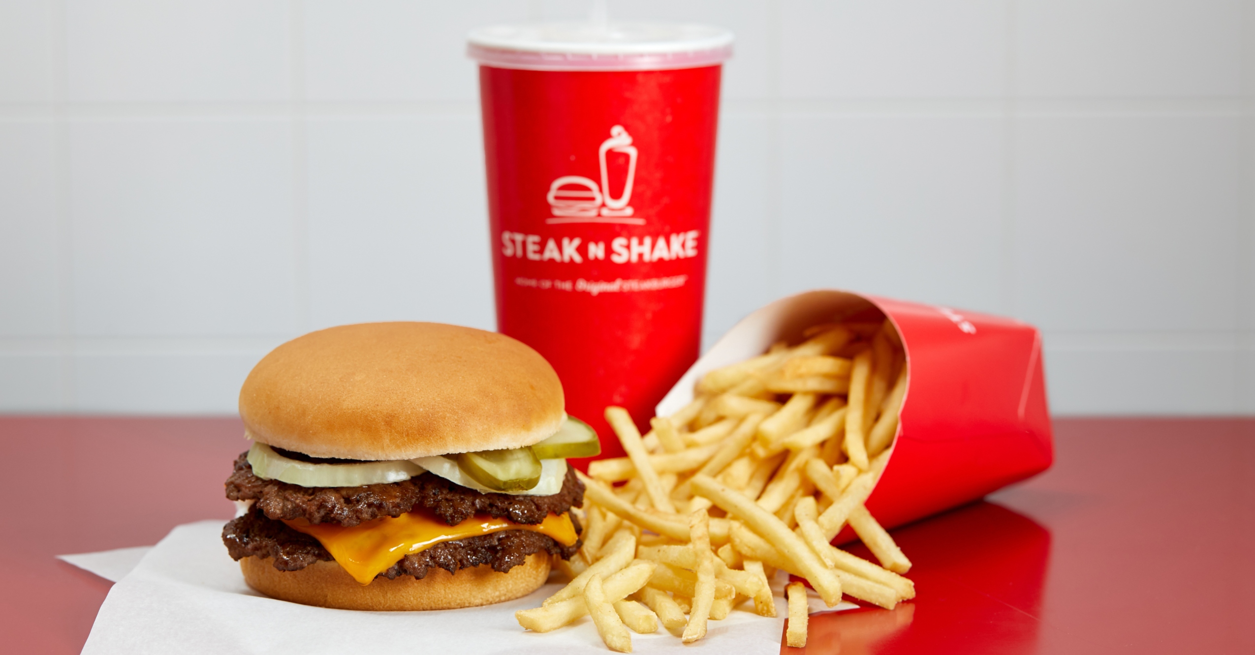Steak N Shake Original Double Steakburger With Cheese Combo Promo Steak 'N Shake Franchisees Earn Big Money