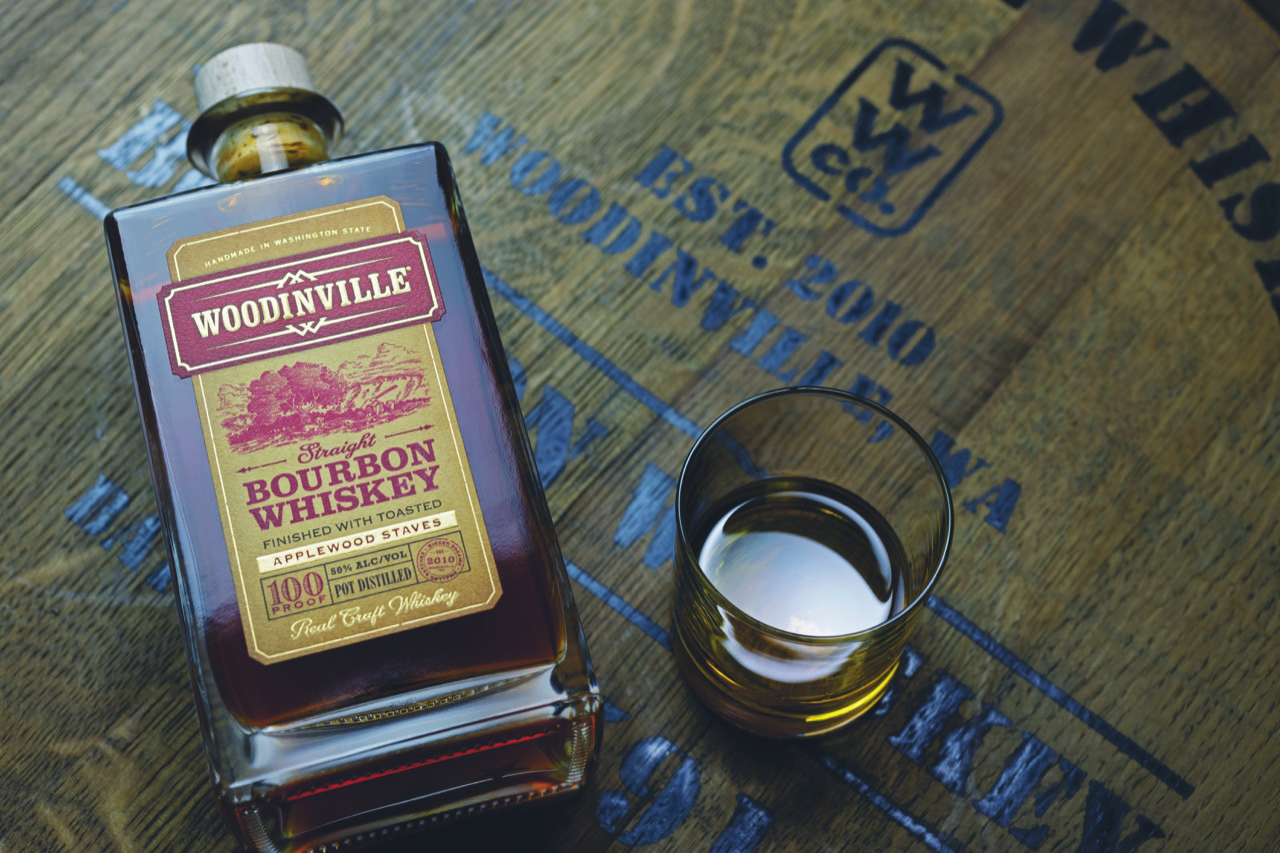 Applewood Bourbon Spirit Of The Week: Woodinville Straight Bourbon Whiskey Finished With