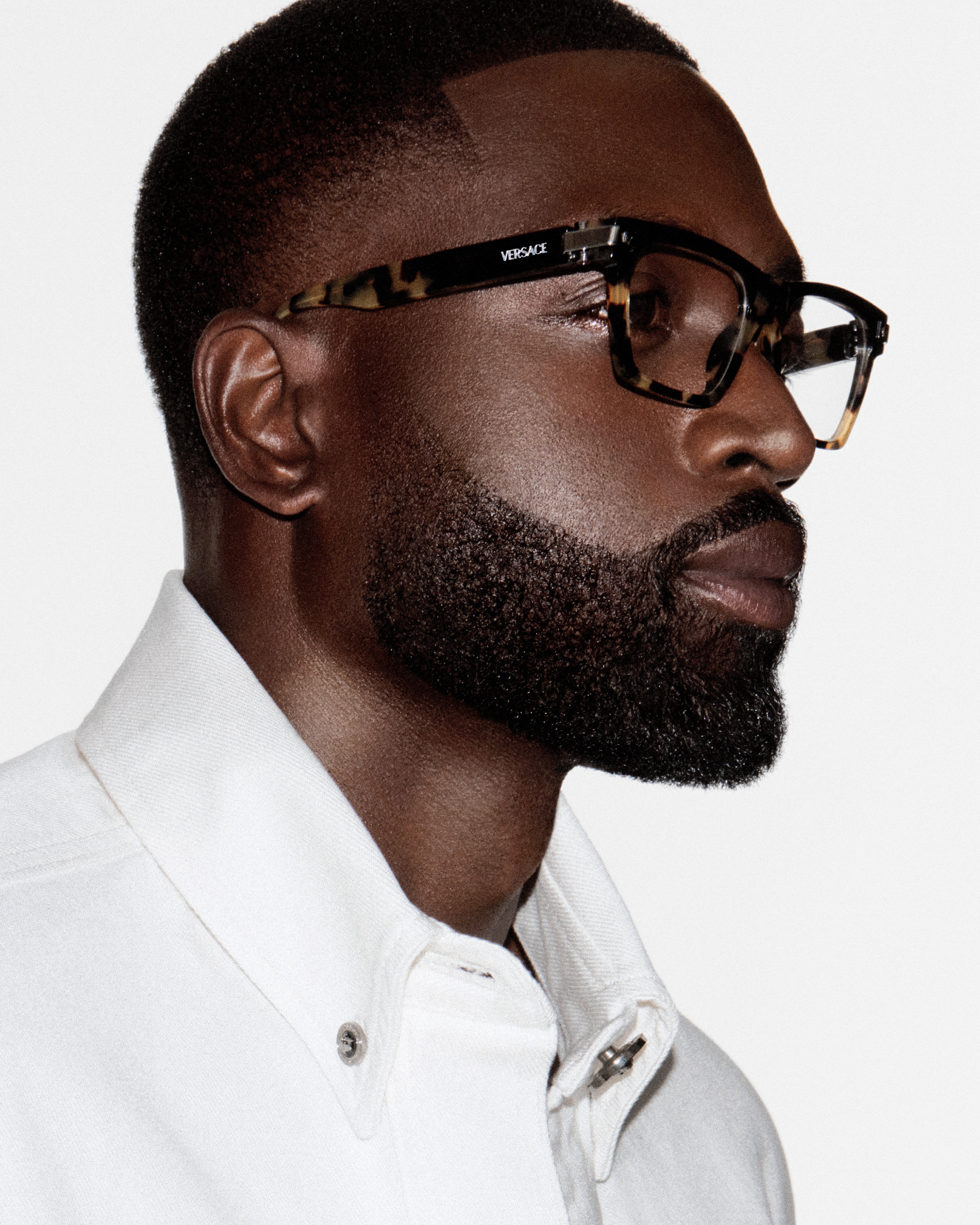 (Dwyane Wade for Versace Eyewear 2024 Campaign)