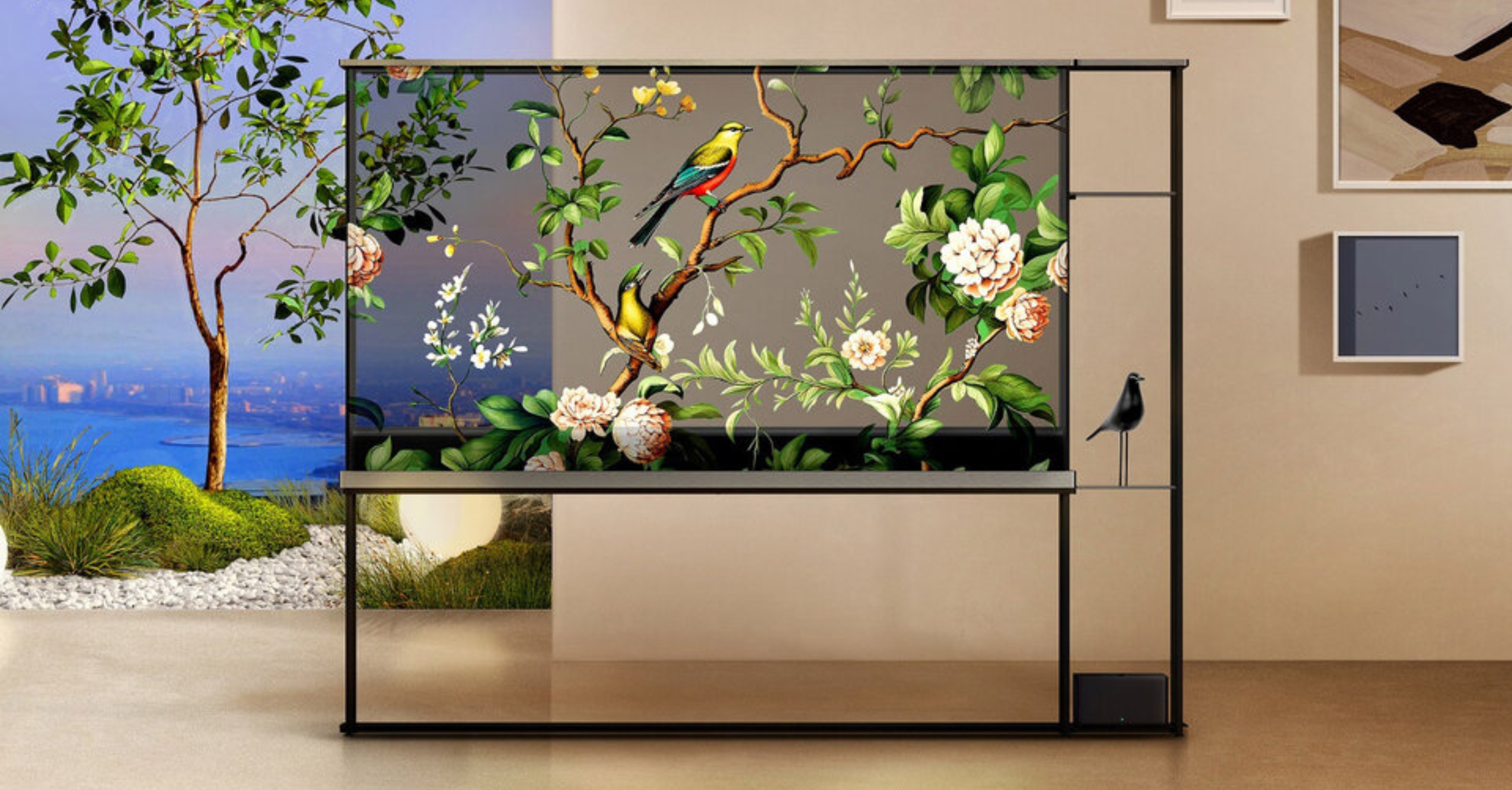 LG Unveils World s First Wireless Transparent TV Maxim