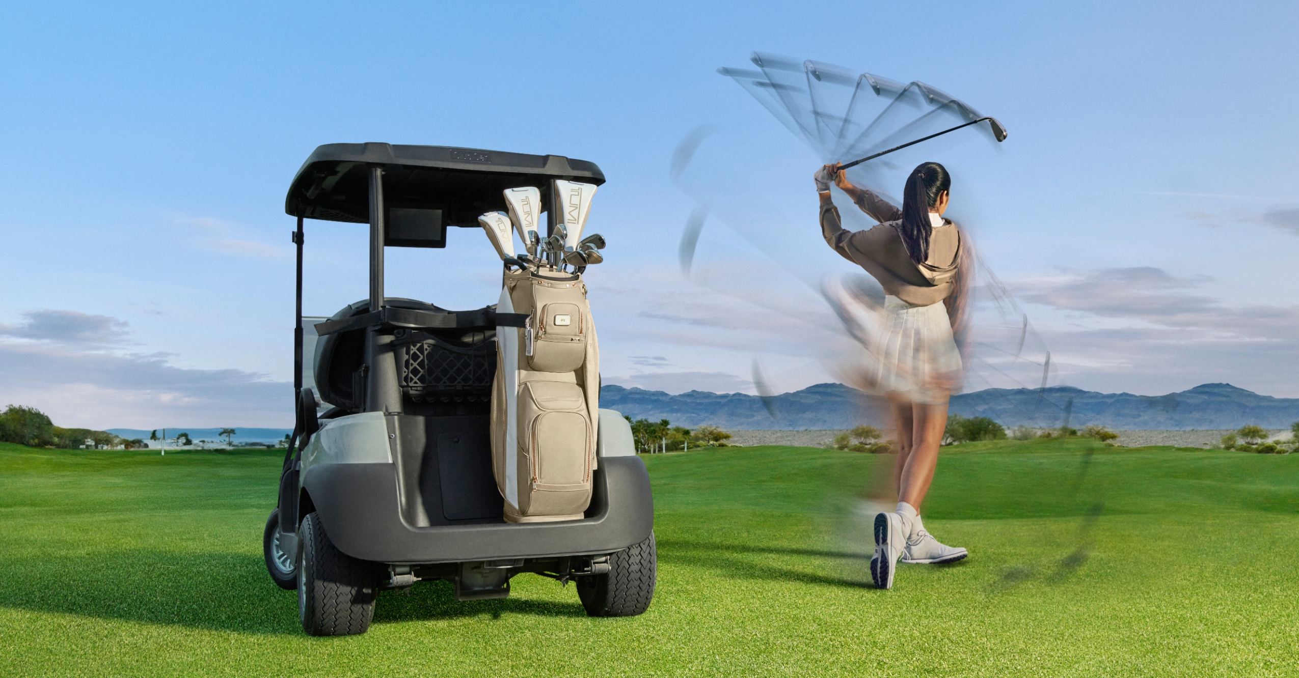 Tumi Golf Promo Tumi Tees Up First-Ever Golf Collection