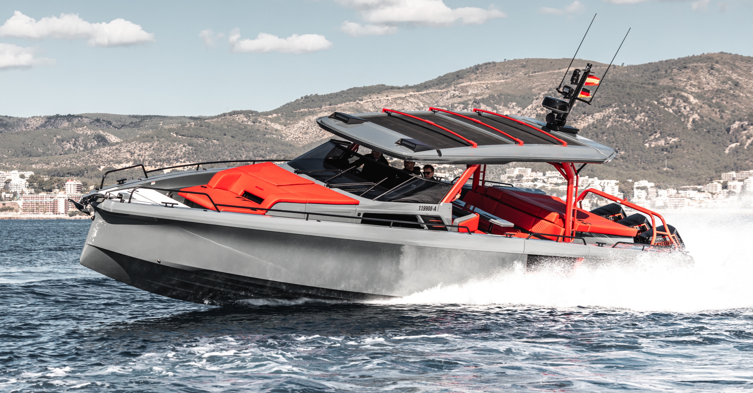 Brabus Launches Shadow 1200 Phantom Gray Signature Edition Speedboat