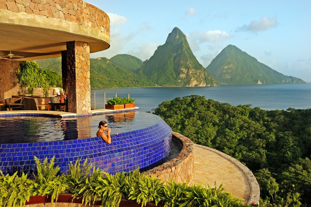 This Stunning St. Lucia Resort Is Straight Out Of A James Bond Movie ...