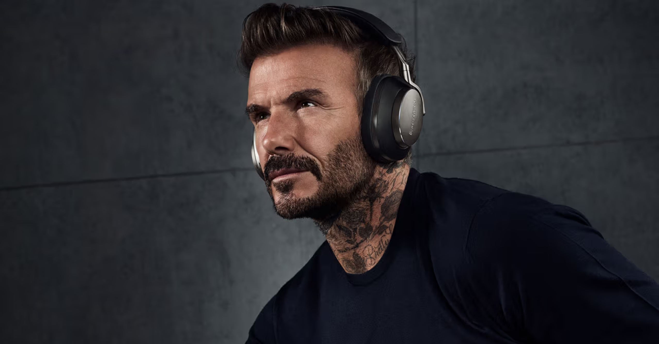 David Beckham Is The New Face Of Audio Brand Bowers &amp; Wilkins