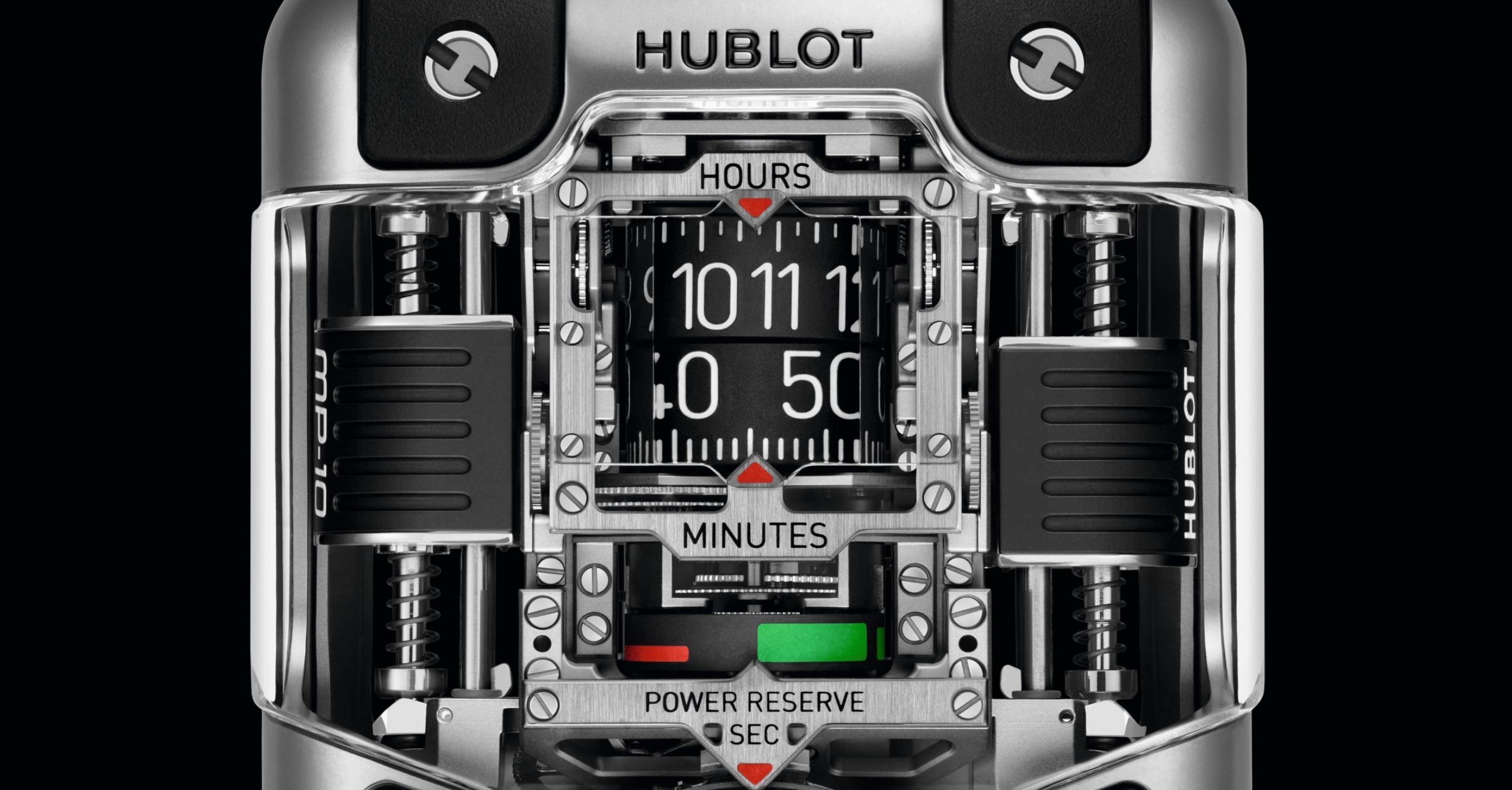 How Hublot’s MP-10 Tourbillon Weight Energy System Titanium Reinvents The Wristwatch