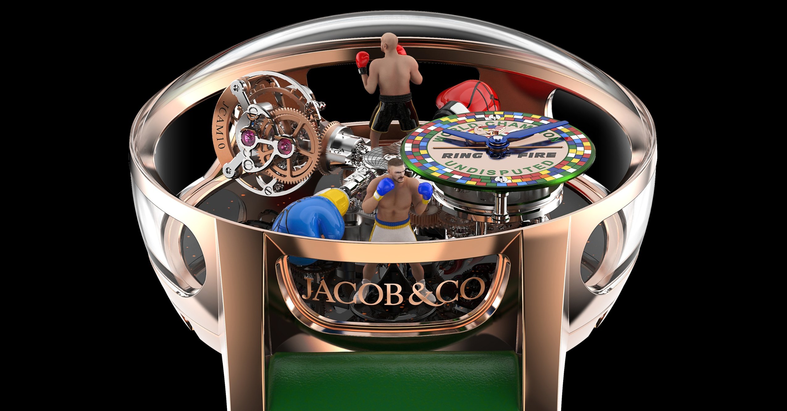 Jacob &amp; Co. Celebrates Historic Fury Vs. Usyk Fight With $650K Watch