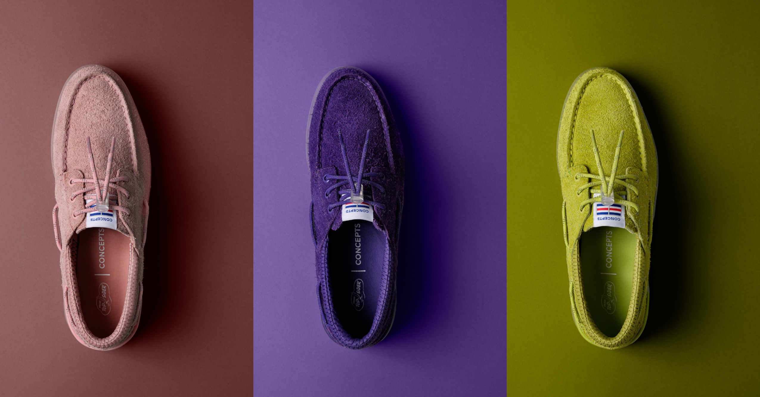 Sperry Launches Colorful Boat Shoe Collection With Streetwear Brand CNCPTS