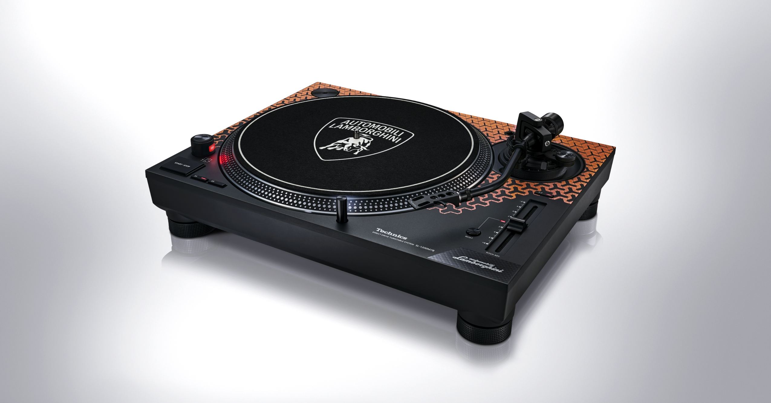Technics Gets Loud With Lamborghini-Branded Turntable Collaboration