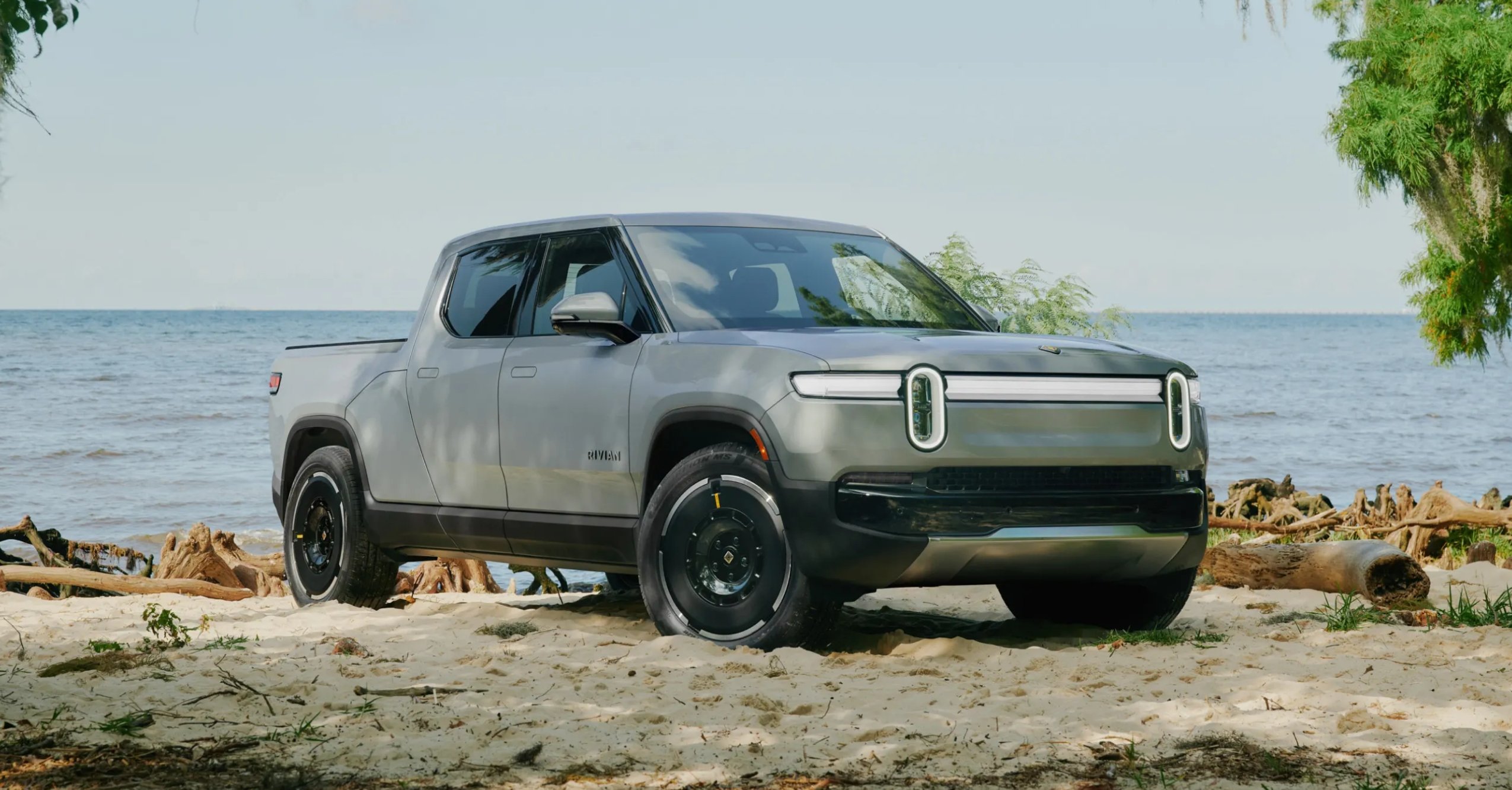 Rivian R1T Electric Pickup Takes On Tesla 'It’s Basically The