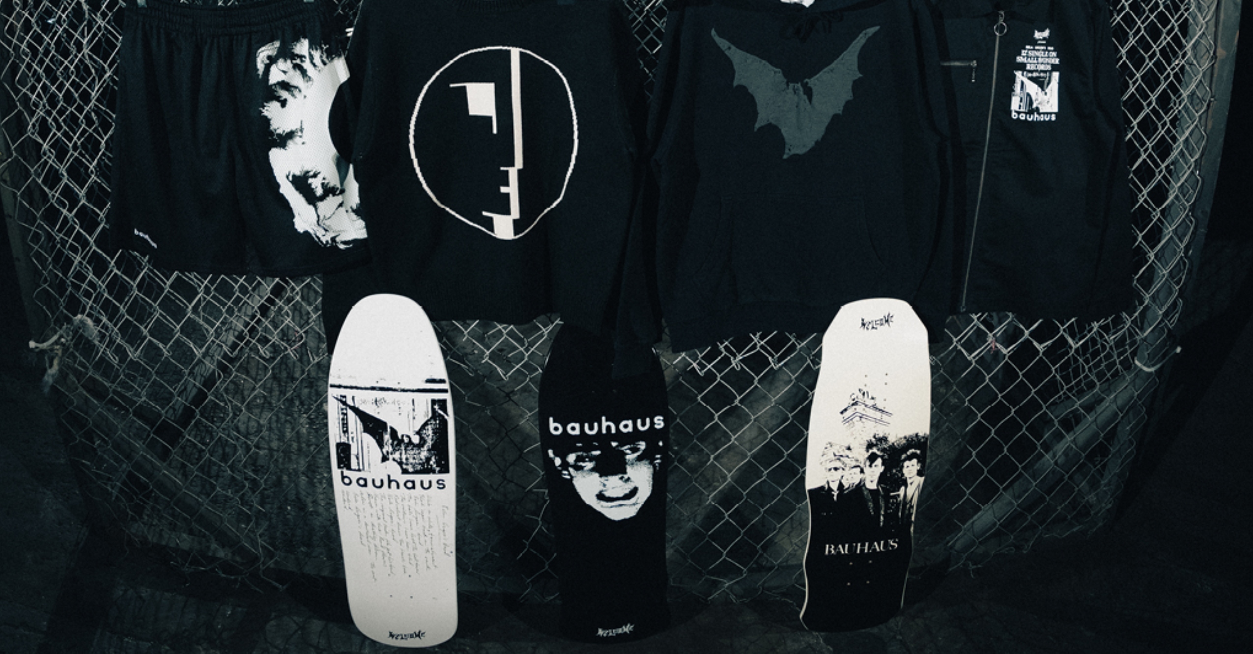 Welcome Skateboards Goes Goth With Bauhaus Limited Edition Deck