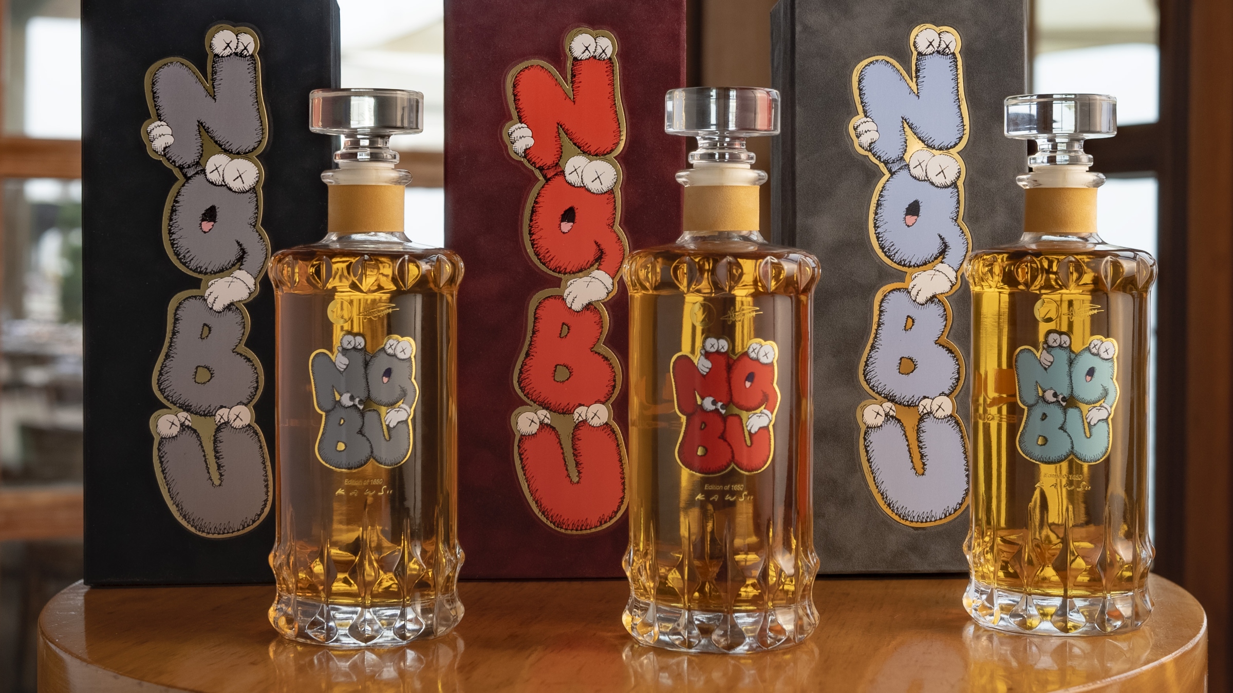 Nobu x KAWS Debut Ultra-Premium Tequilas With QUI Bottle