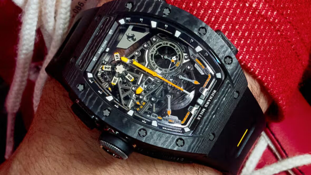 Richard Mille & Ferrari Debut Ultra-Luxe Chronograph Collab - Maxim