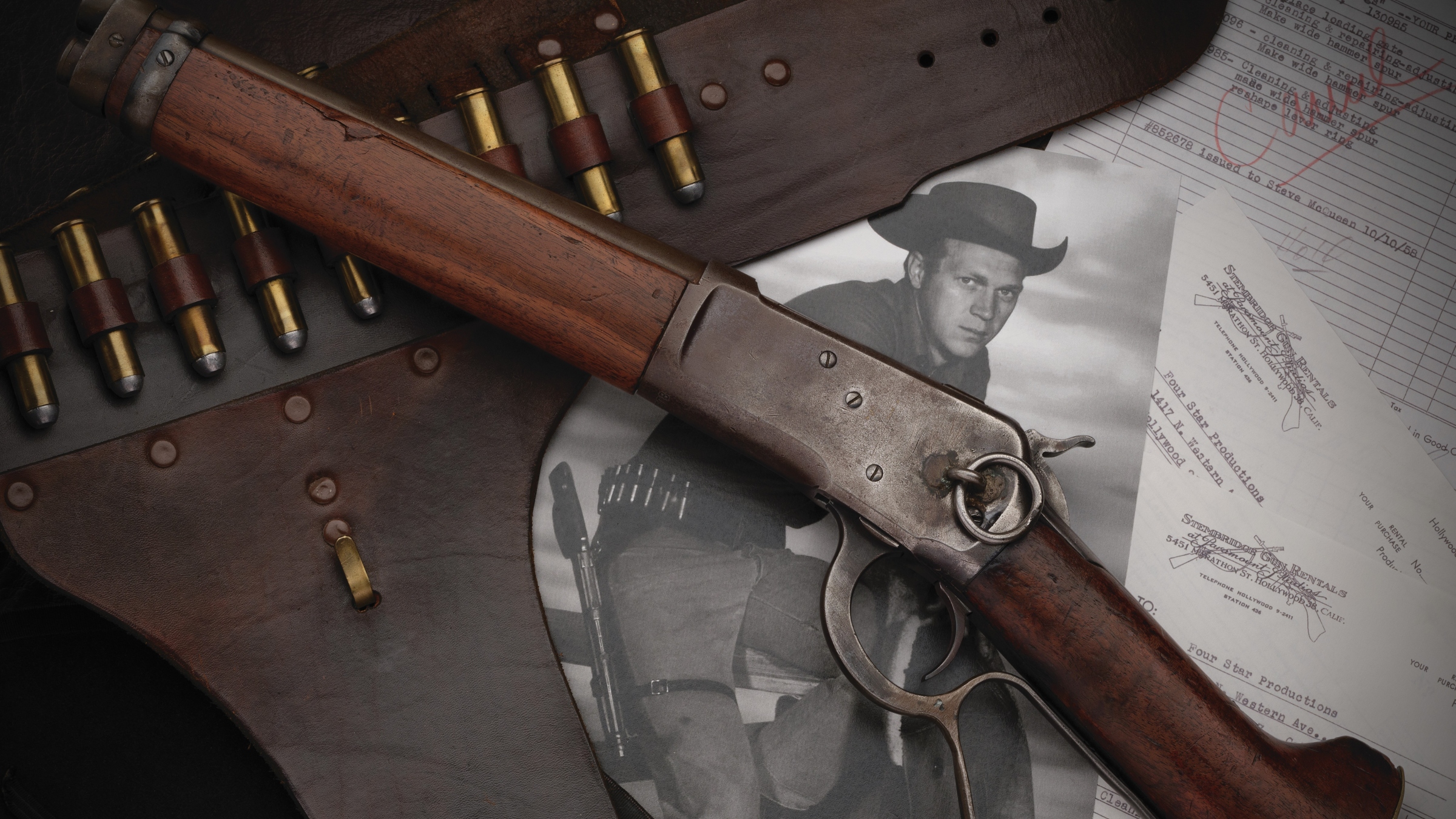Steve McQueen's Winchester 'Mare's Leg' Rifle Is A Collector's