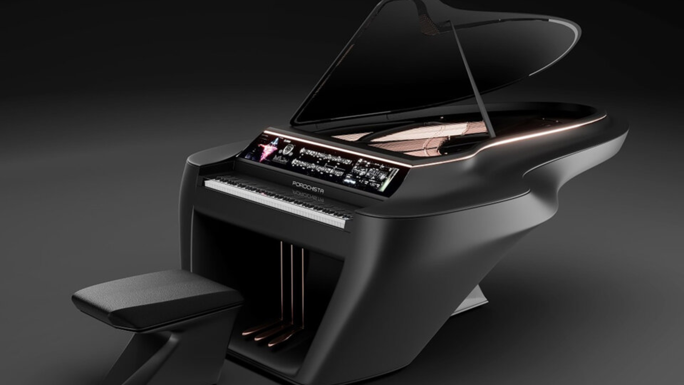 This Stunning Grand Piano Was Inspired By Hypercar Design - Maxim