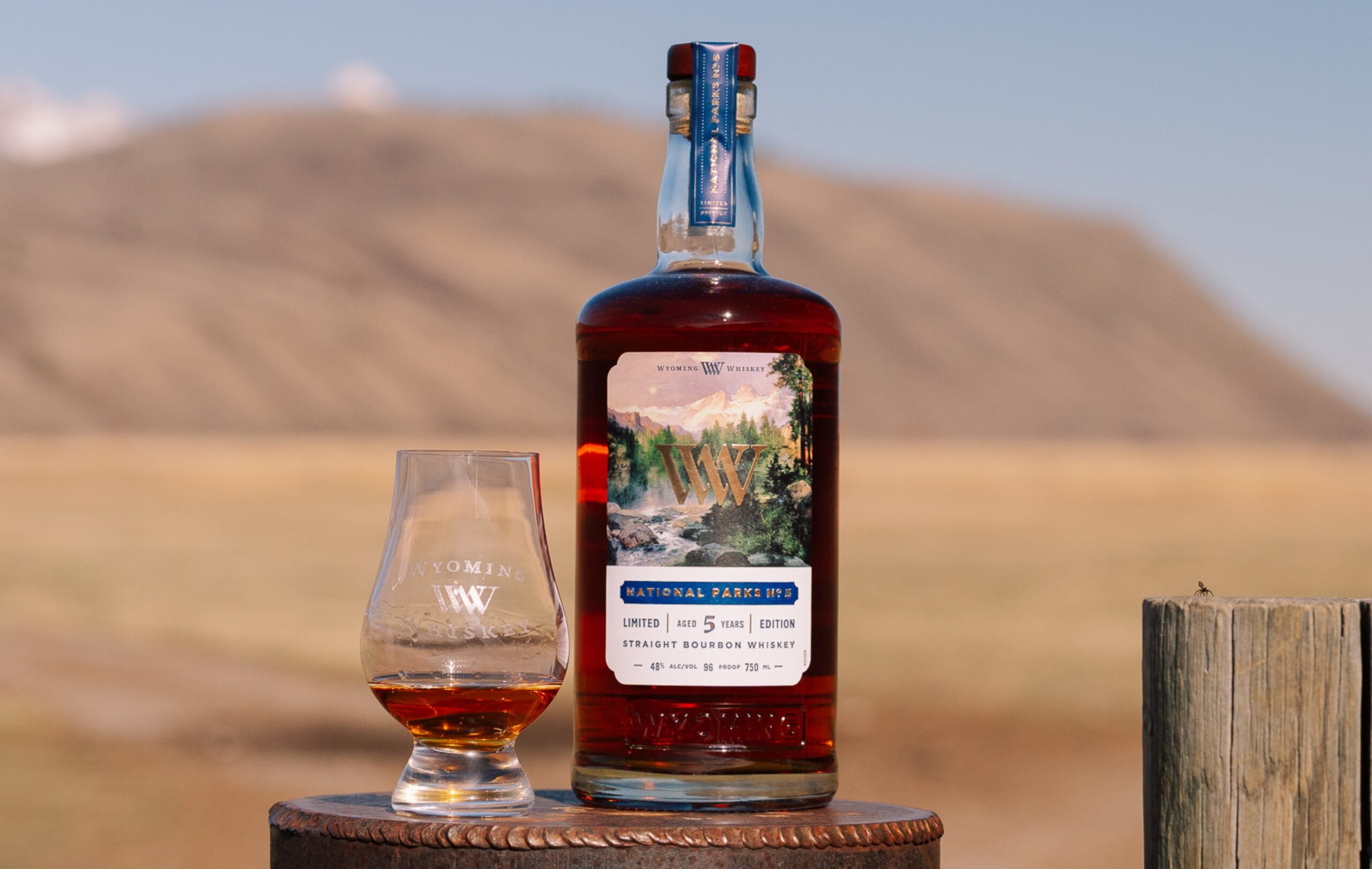 Exclusive First Look: Wyoming Whiskey Launches National Parks No. 5 Straight Bourbon