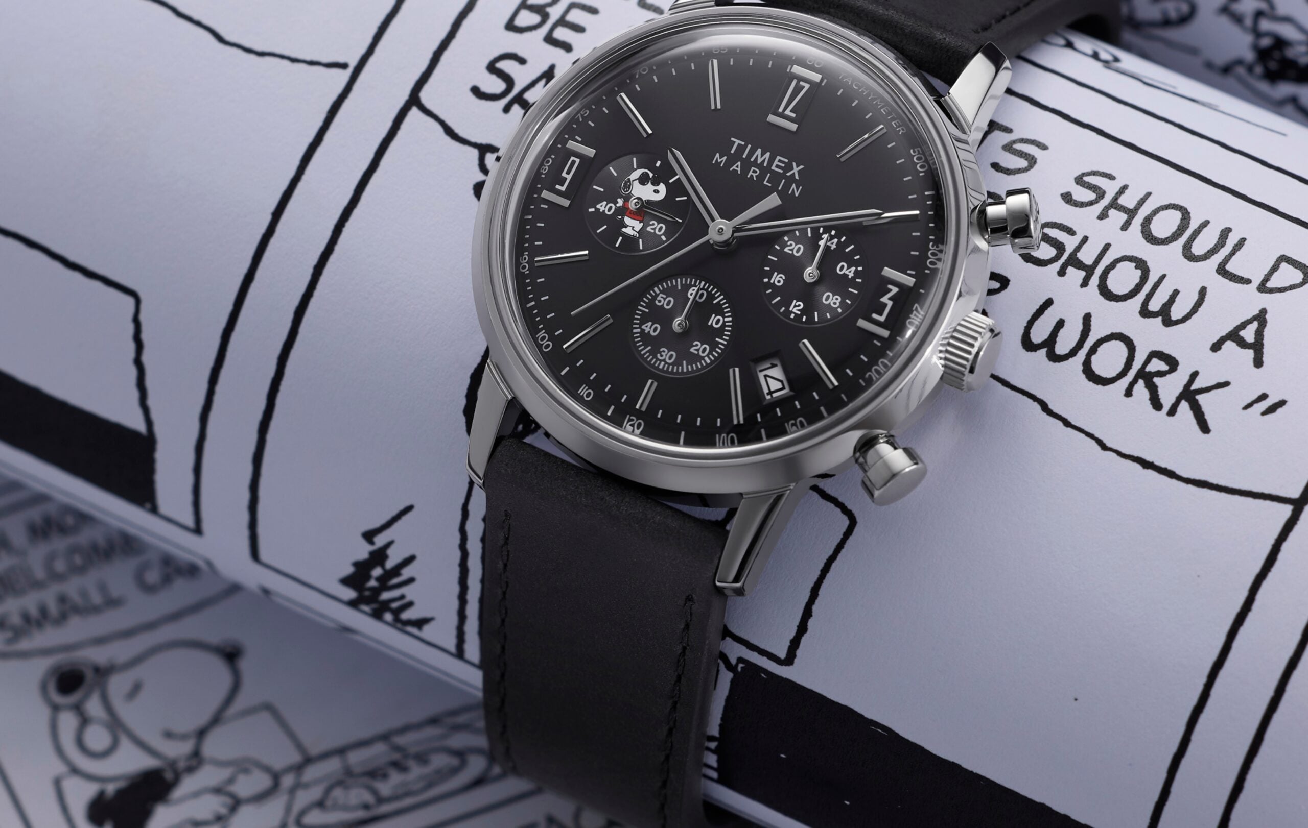 Snoopy’s ‘Joe Cool’ Chills Out Timex X Peanuts Marlin Chronograph