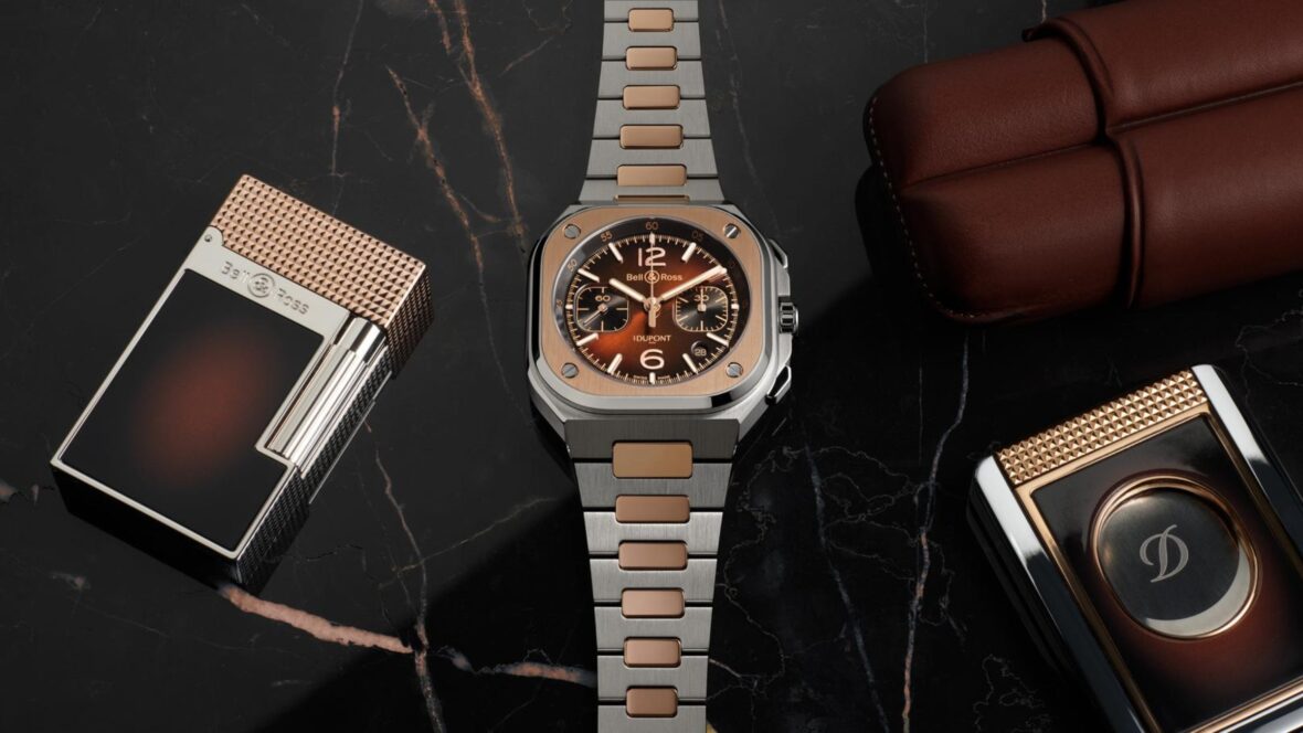 Bell & Ross X S.T. Dupont Launch Limited-Edition Watch That’s Made For Cigar Lovers
