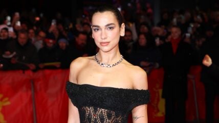 Dua Lipa Flaunts Bikini Body In Metallic Swimsuit Pics From South Of France