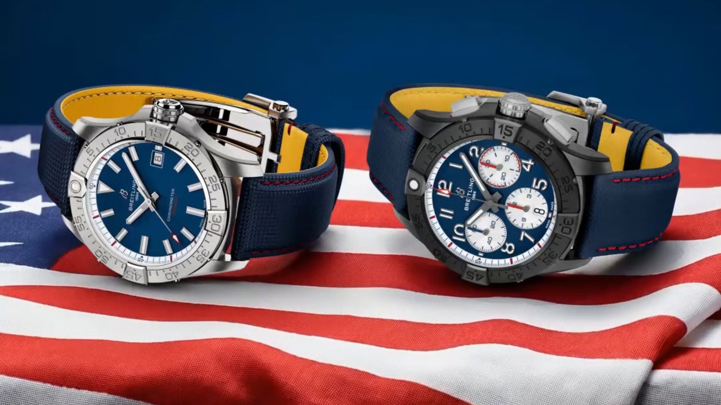 Breitling oslavuje 250 let americké nezávislosti s patriotickou kolekcí hodinek Avenger