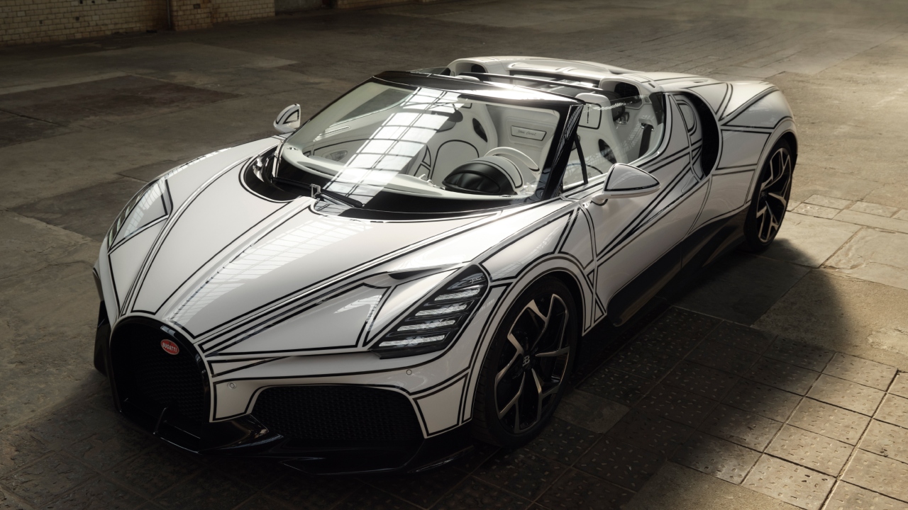 Bugatti se loučí s legendární šestnáctiválcem: poslední mistrovským dílem je porcelánové umění