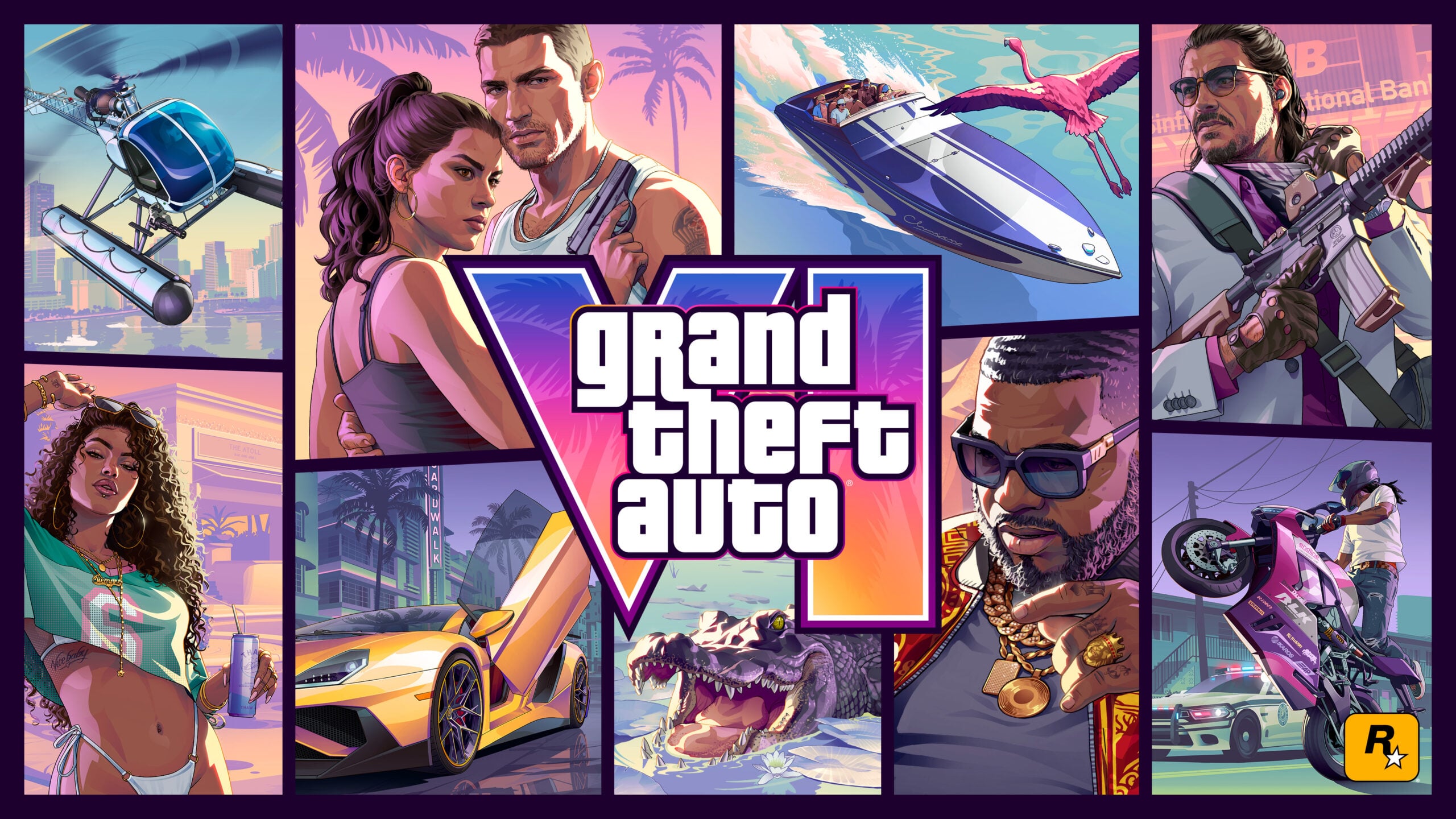 GTA VI: Rockstar Games odhaluje nový vzhled obálky, logo a termín předobjednávek