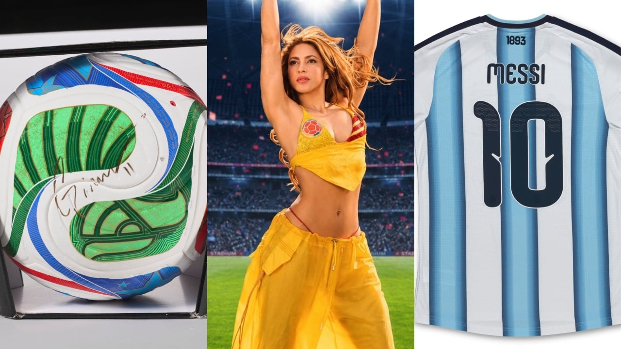 FIFA, Christie's a Global Citizen spouštějí jedinečnou aukci memorabilií mistrovství světa