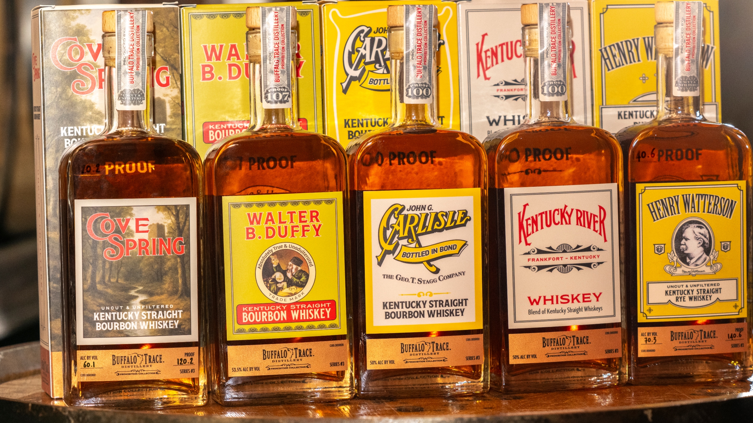 Legendární Buffalo Trace vydává limitovanou kolekci whiskey z éry prohibice